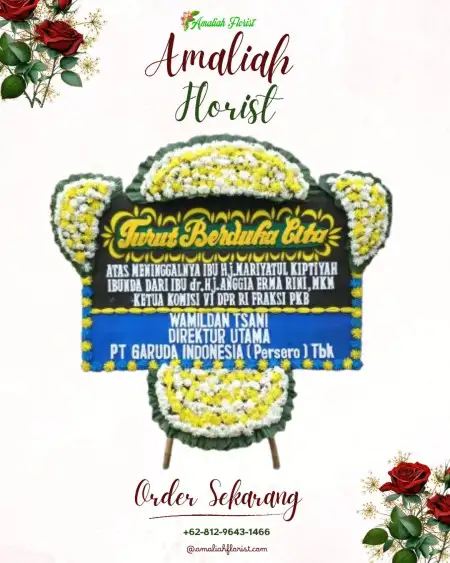 Papan Bunga Duka Blagung